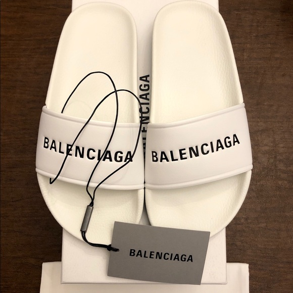 balenciaga slash slide